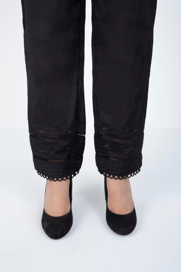 Black Silk Trouser